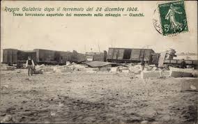 Maremoto con onde alte fino a 12 metri. Ansichtskarte Postkarte Reggio Calabria Kalabrien Akpool De