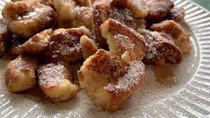He likes getting fancy and using every sugar we have in the house. French Toast Bites Youtube