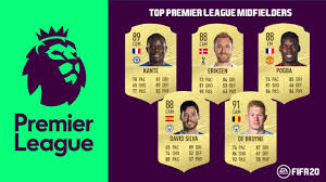 Know their rating and how to complete the challenges. Ea Sports Reveals The Best Midfielders In The Upcoming Soccer Franchise Fifa 20 De Bruyne Kroos Pogba Modric And More Happy Gamer