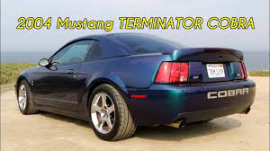 2004 svt cobra mystichrome terminator #71 of 495 convertible cars made. Mystichrome Mustang Terminator Cobra Review I Like American Cars Youtube