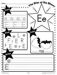 Letter E Worksheet Tracing Coloring Writing More Letter E Worksheets Letter G Activities Kindergarten Letters