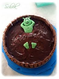 Gateau Le Bain De M Shrek La Petite Cuisine De Nini Gateau Shrek Gateau Idee Gateau