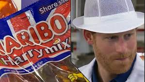 Harry Mix' candy comes with gummies shaped like Prince Harry's head