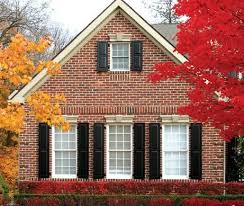 Exterior Shutters Home Depot Enhance The Street Appeal Of Your Home With Shutters Country Home Exteriors Shutters Exterior Red Brick House