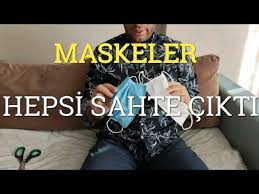 Sahte Maske Nasil Anlasilir Korona Virusten Koruyor Mu Milletin Sagligiyla Oynuyorlar Youtube