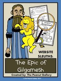 Website Sleuths The Epic Of Gilgamesh Epic Of Gilgamesh 6th Grade Social Studies Epic