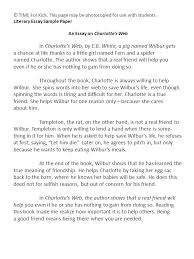 Maybe you would like to learn more about one of these? An Essay On Charlotte S Web Ppt Video Online Download