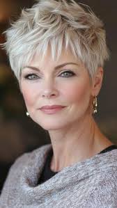 Image result for short hair haircuts women over 50