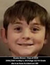 Kaden Blair, a 17-year-old UI pre-med student, died early Saturday in a car  crash