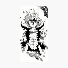 The seven deadly sins were first compiled by pope gregory i around the year 600. Meliodas Assault Mode Seven Deadly Sins 7 Peches Capitaux Nanatsu No Taizai Fotodruck Von Redaxis Redbubble