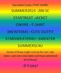 Starstable Codes At Least 1 New Code Every 2 Weeks Follow And I Will Post More Summersc4u Is 200 Sc Star Stable Horse Life Life Hacks Beauty