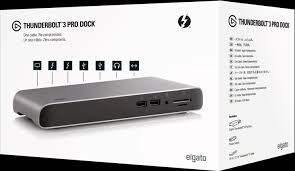 A fully equipped thunderbolt 3 monitor largely eliminates the need for a docking station at a work desk — which is great for large businesses, as a single docking station can cost $150. Thunderbolt 3 Pro Dock Elgato Com