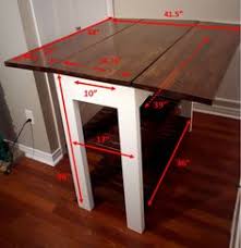 I had seen extendable kitchen tables but none fit the bill, i was looking for something more compact. 13 Drop Leaf Kitchen Island Ideas Drop Leaf Kitchen Island Kitchen Island Cart Kitchen Island
