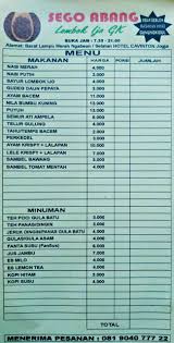 Rata rata kuliner yang di sajikan di sini enak semua, sayur asamnya bikin saya susah move on sampai sekarang. Menu Sego Abang Lombok Ijo Ngampilan Yogyakarta Kuliner Traveloka