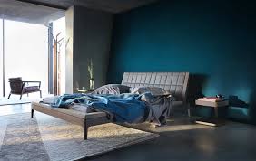 Incredibly professional & amazing paint job. 20 Gorgeous Blue Bedroom Ideas