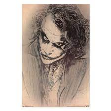 Joker Heath Ledger Sketch Poster Simply Superheroes Joker Sketch Joker Heath Dark Knight