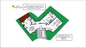 You can download a pdf copy of your design from muthurwa.com. 4 Bedroom House Plan In Narrow And Butterfly Shaped Plot 4 9 Cent Minimalist House Build To Plot Youtube