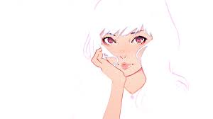 Finally, erase any lines that don't fit your character and color everything in. Wallpaper Face Drawing Illustration Anime Artwork Line Art Cartoon Hair Ilya Kuvshinov Mouth Pink Hand Sketch Mangaka 1920x1080 Hanako 69919 Hd Wallpapers Wallhere