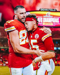 ESPN - The 'Patrick Mahomes Ankle Game' 😤 He and Travis Kelce power The  Kansas City Chiefs to the Super Bowl! | Facebook