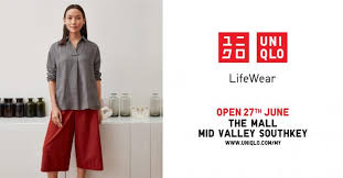 The mall, mid valley southkey address: Uniqlo The Mall Mid Valley Southkey Opening Promotion 27 June 2019 30 June 2019