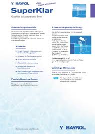 Superklar Flussiges Flockungsmittel 500ml Zur Pool Wasser Pflege