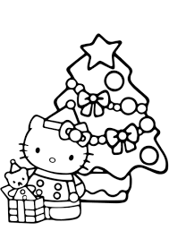 Hello Kitty Christmas Coloring Page Hello Kitty Colouring Pages Hello Kitty Coloring Kitty Coloring