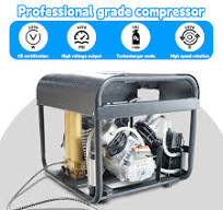 TUXING TXEDT032 Dual Cylinder Intelligent High Pressure Air Compressor Auto-stop
