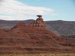 Mexican Hat Balanced Stone On The Way From Monument Valley To Moab Utah Road Trip Arizona Travel Monument Valley