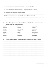 English as a second language (esl) grade/level: Slumdog Millionaire Movie Worksheet English Esl Worksheets For Distance Learning And Physical Classrooms