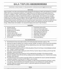 freelance trainer resume example