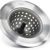Then, go underneath the sink and tighten the nut. 1