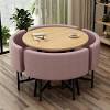 Clancy centre leaf extending dining table. 1
