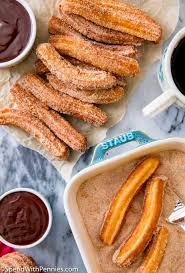 Homemade Churros Are A Classic Favorite Fried Food Made With Simple Pantry Staple Ing Yummy Desserts Easy Homemade Churros Chocolate Chip Banana Bread Recipe