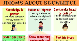 Useful Phrases And Idioms About Knowledge In English