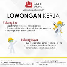 Sesuai dengan julukannya, karawang semakin menunjukkan kemajuannya dengan hadirnya. Cari Lowongan Kerja Las