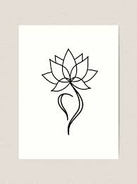 Neda Symbol Lotus Flower Art Print By Margo Shemaria In 2020 Lotus Flower Art Flower Prints Art Lotus Tattoo Design