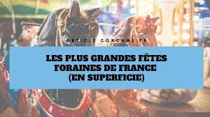 Fête foraine la fête foraine vient s'installer du samedi 10 août 2019 au dimanche 18 août 2019 sur le parking roland bonnion. Les 9 Plus Grandes Fetes Foraines De France En Superficie