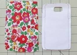 How do you make a phone out of paper? Diy Fabric Covered Phone Case How To Make A Phone Case Other On Cut Out Keep