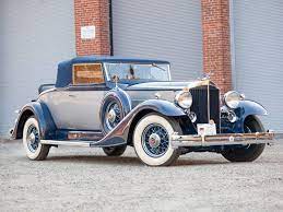 1933 Packard Super Eight Coupe Roadster American Classic Cars Classic Cars Vintage Classic Cars