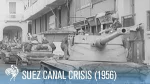 Now he has torn up all his country's promises to the suez canal company and has even gone back on his own. Suez Canal Crisis Anglo French Soldiers March In 1956 War Archives Youtube