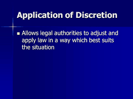 Discretion In The Criminal Justice System Meaning Of Discretion The Power To Determine Guilt Or Innocence The Power To Determine Guilt Or Innocence The Ppt Download
