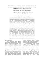Makalah jurnal khusus dosen pembimbing: Http Jurnal Unmer Ac Id Index Php Jtmi Article Download 1244 823