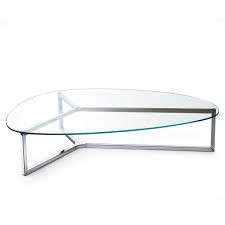 Glass coffee tables are modern and elegant, while also creating the illusion of space because of its clarity and transparent nature. Raj 3 Glass And Metal Coffee Table By Gallotti Radice Klarity Glass Furniture