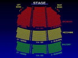 Shubert Theatre Matilda Interactive Broadway Seating Chart