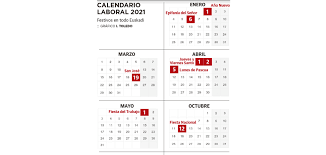 Anticipate a los días festivos de tu provincia y planifica tus vacaciones. Calendario Laboral De Euskadi En 2021 El Correo