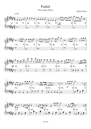 Unravel sheet music easy with letters 50 image result for his theme sheet music trombone sheet music piano sheet violin sheet music Faded Easy Piano Tutorial Sheet Music For Piano Solo Musescore Com