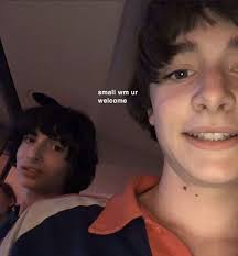 Maybe you would like to learn more about one of these? Noah Schnapp And Finn Wolfhard Finn Stranger Things Stranger Things Funny Stranger Things Actors