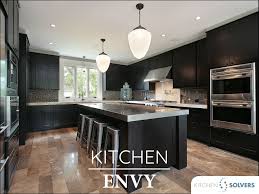 Black And Tan Luxury Kitchen Design Luxury Kitchens Grey Countertops