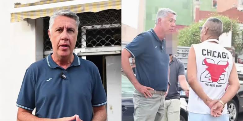 El alcalde de Badalona, Xavier García Albiol, se encara en vídeo con los “ okupas” de un local: “Os voy a echar. En España no queremos gentuza,  queremos gente que venga a trabajar” -