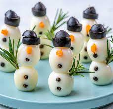 Eggs are one of the most versatile—and nutritious—foods. Quail Egg Snowmen Clean Food Crush